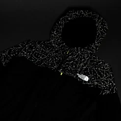 Online The North Face Higher Run Vindjakke Til Damer TNF Black-TNF Black Trail Reflective Print