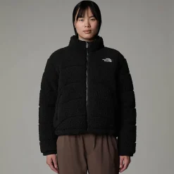 Hot The North Face High-Pile TNF 2000 Jakke Til Damer TNF Black