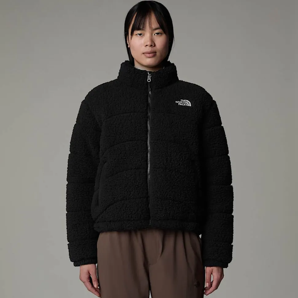 Hot The North Face High-Pile TNF 2000 Jakke Til Damer TNF Black