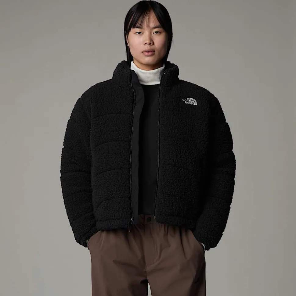 Hot The North Face High-Pile TNF 2000 Jakke Til Damer TNF Black