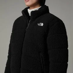 Hot The North Face High-Pile TNF 2000 Jakke Til Damer TNF Black