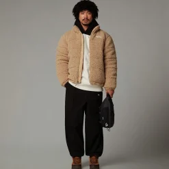 Sale The North Face High-Pile TNF 2000 Jakke Til Herrer Khaki Stone