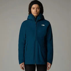 Online The North Face Hikesteller Parka Skaljakke Til Damer Midnight Petrol