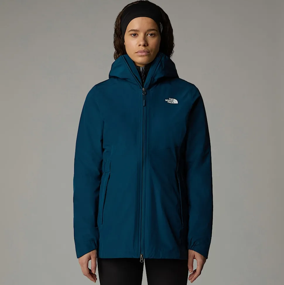 Online The North Face Hikesteller Parka Skaljakke Til Damer Midnight Petrol