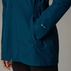 Online The North Face Hikesteller Parka Skaljakke Til Damer Midnight Petrol