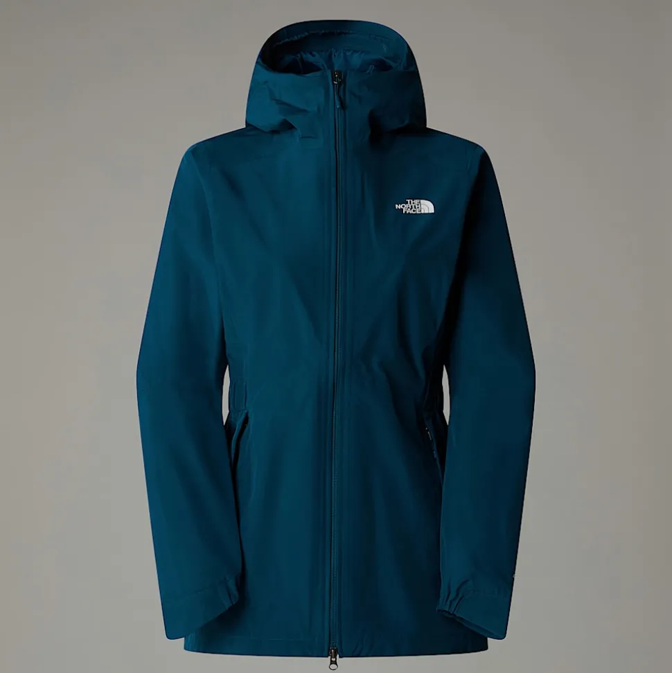 Online The North Face Hikesteller Parka Skaljakke Til Damer Midnight Petrol
