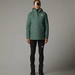 Online The North Face Hikesteller Triclimate Jakke Til Damer Dark Sage White Heather-Pine Needle-NPF