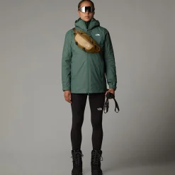 Online The North Face Hikesteller Triclimate Jakke Til Damer Dark Sage White Heather-Pine Needle-NPF