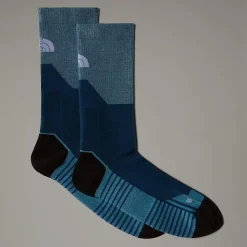 Clearance The North Face Hiking Crew Strømper Midnight Petrol-Algae Blue