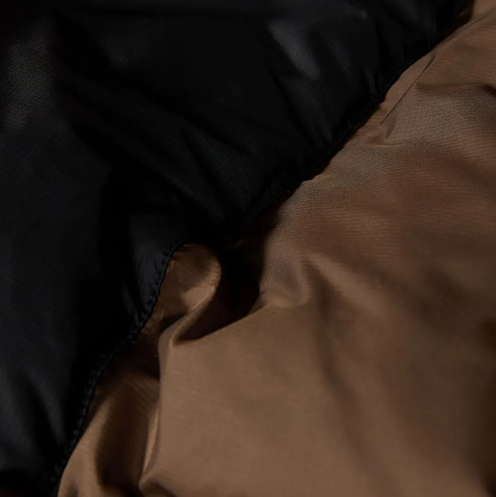 New The North Face Himalayan Baltoro Jakke Til Herrer Smokey Brown-TNF Black