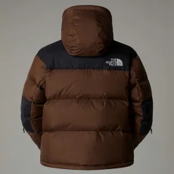 New The North Face Himalayan Baltoro Jakke Til Herrer Smokey Brown-TNF Black