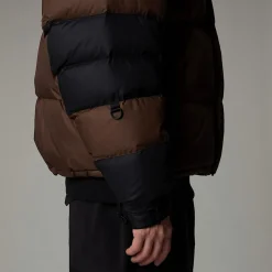 New The North Face Himalayan Baltoro Jakke Til Herrer Smokey Brown-TNF Black