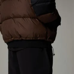 New The North Face Himalayan Baltoro Jakke Til Herrer Smokey Brown-TNF Black