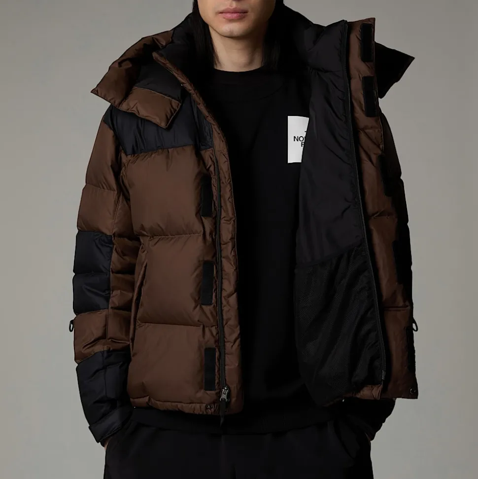 New The North Face Himalayan Baltoro Jakke Til Herrer Smokey Brown-TNF Black