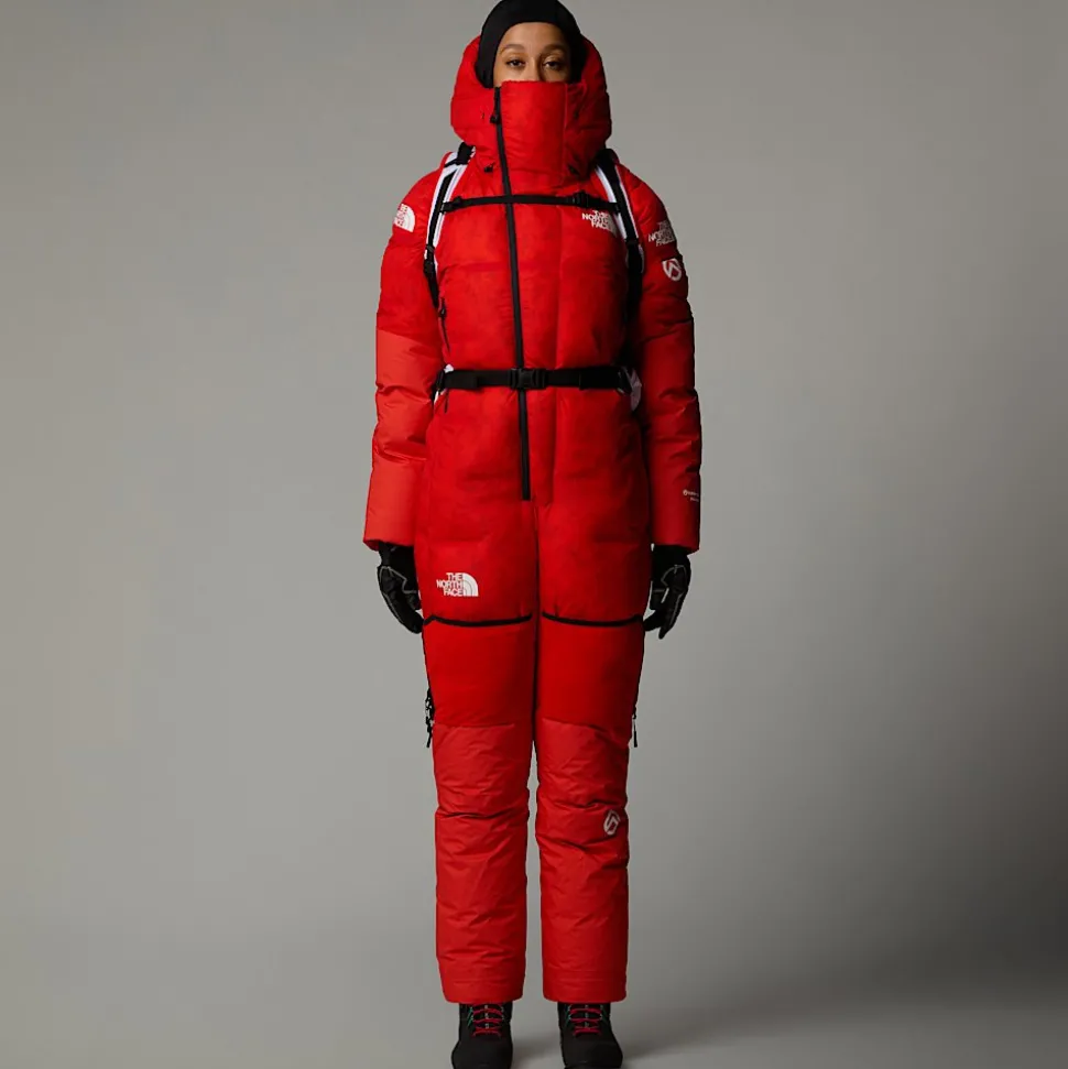 New The North Face Himalayan Dragt Til Damer Fiery Red