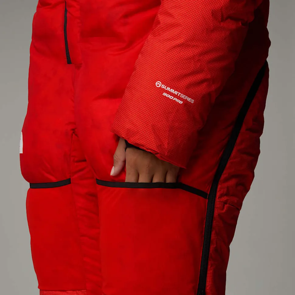 New The North Face Himalayan Dragt Til Damer Fiery Red
