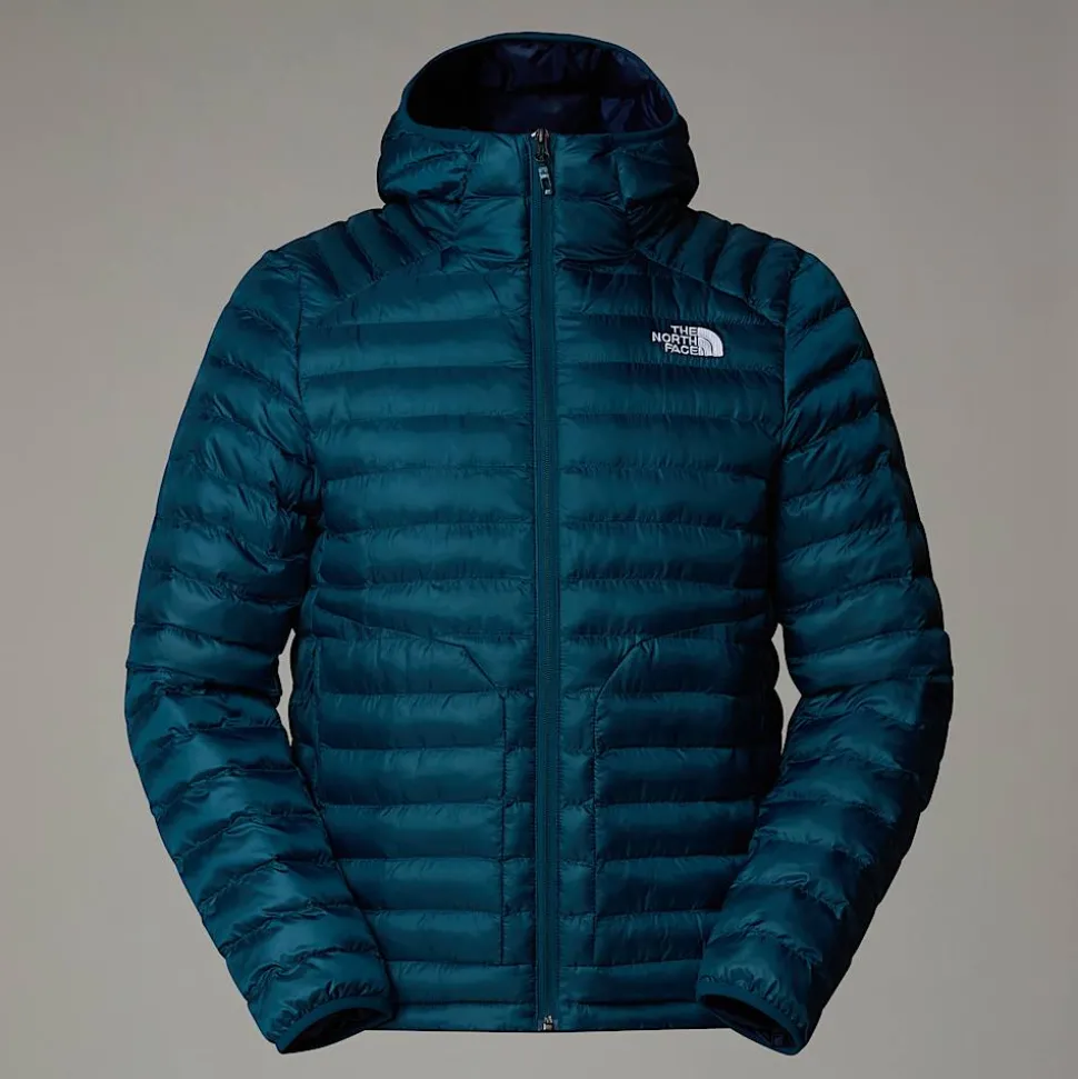 Clearance The North Face Huila Jakke Med Hætte Og Syntetisk Isolering Til Herrer Midnight Petrol