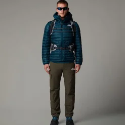 Clearance The North Face Huila Jakke Med Hætte Og Syntetisk Isolering Til Herrer Midnight Petrol