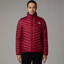 New The North Face Huila Jakke Med Syntetisk Isolering Til Damer Beetroot