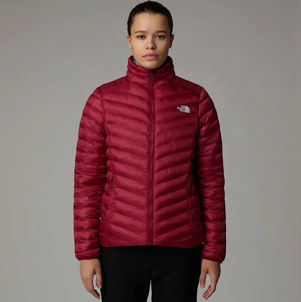 New The North Face Huila Jakke Med Syntetisk Isolering Til Damer Beetroot