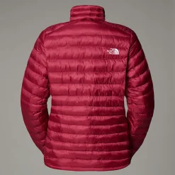 New The North Face Huila Jakke Med Syntetisk Isolering Til Damer Beetroot