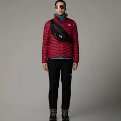 New The North Face Huila Jakke Med Syntetisk Isolering Til Damer Beetroot