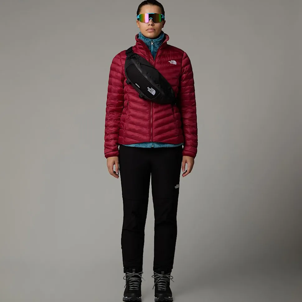 New The North Face Huila Jakke Med Syntetisk Isolering Til Damer Beetroot