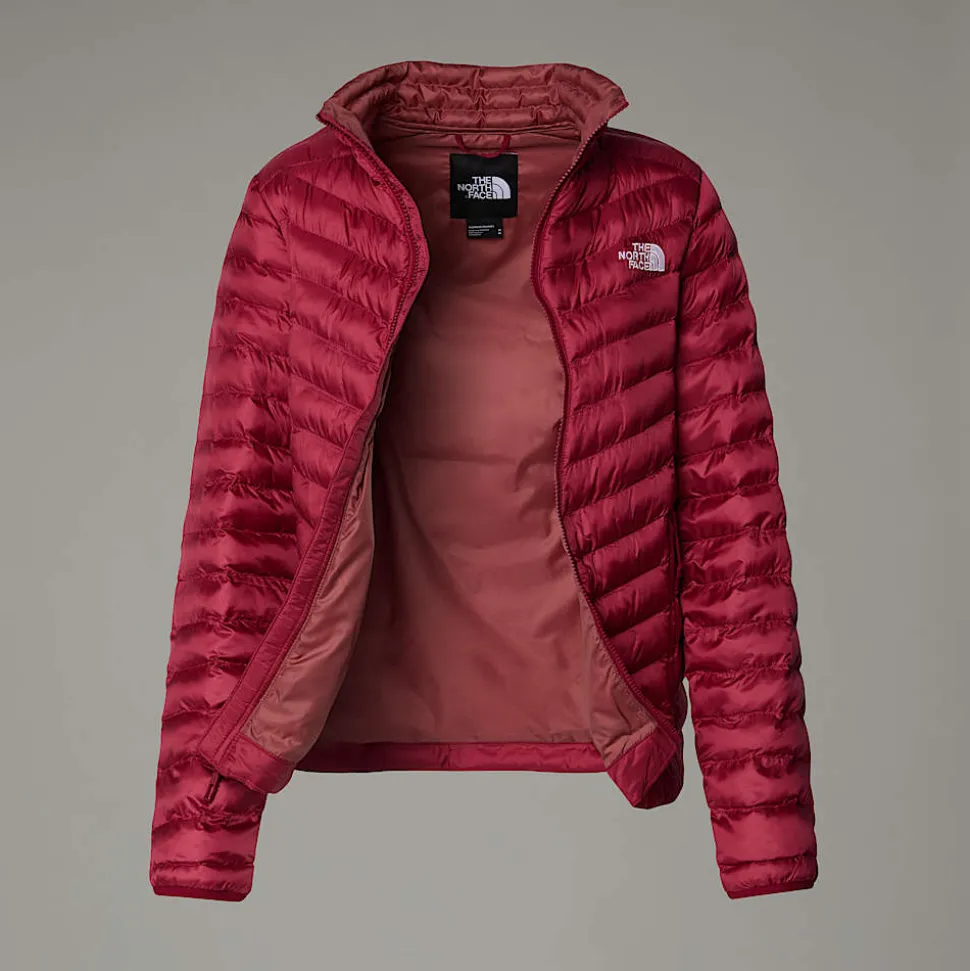 New The North Face Huila Jakke Med Syntetisk Isolering Til Damer Beetroot