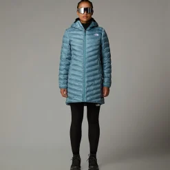 Shop The North Face Huila Parka Med Syntetisk Isolering Til Damer Algae Blue