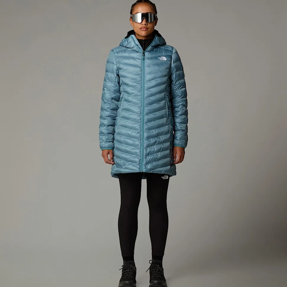 Shop The North Face Huila Parka Med Syntetisk Isolering Til Damer Algae Blue