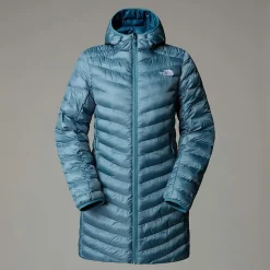 Shop The North Face Huila Parka Med Syntetisk Isolering Til Damer Algae Blue