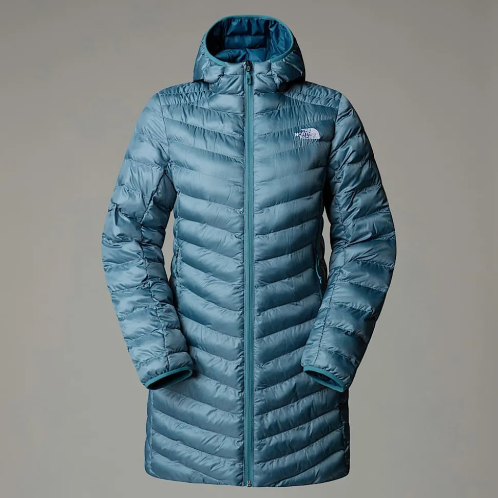 Shop The North Face Huila Parka Med Syntetisk Isolering Til Damer Algae Blue