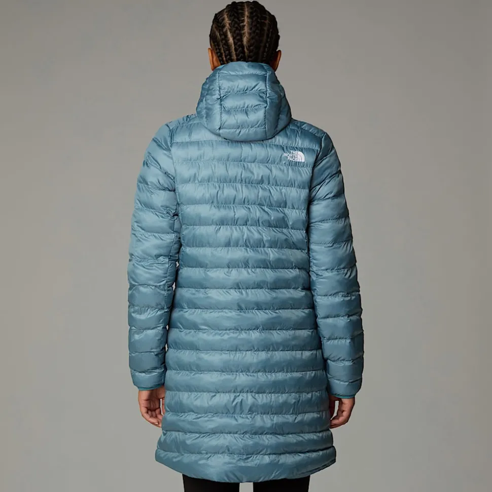 Shop The North Face Huila Parka Med Syntetisk Isolering Til Damer Algae Blue