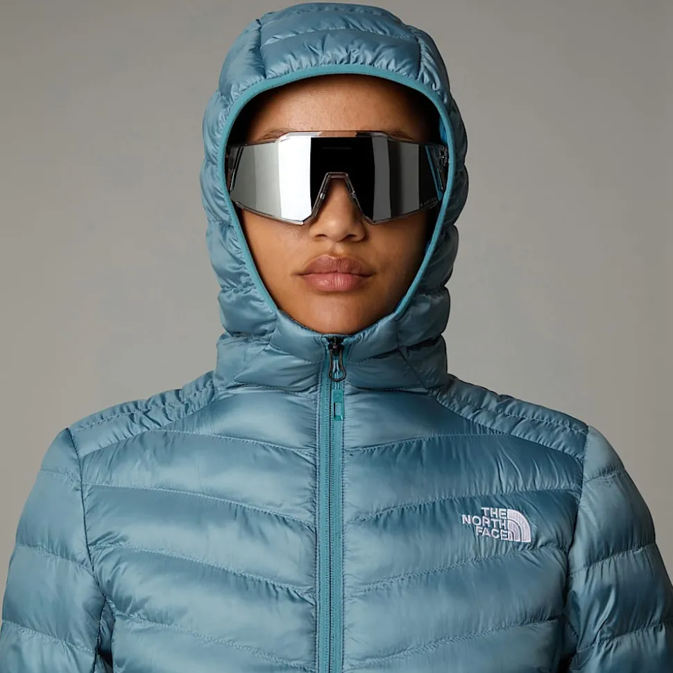 Shop The North Face Huila Parka Med Syntetisk Isolering Til Damer Algae Blue