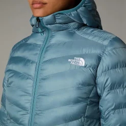 Shop The North Face Huila Parka Med Syntetisk Isolering Til Damer Algae Blue