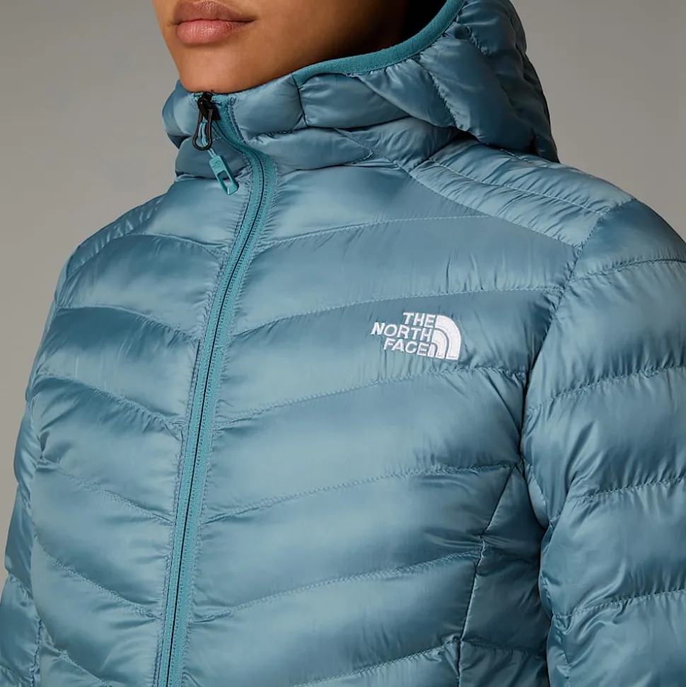 Shop The North Face Huila Parka Med Syntetisk Isolering Til Damer Algae Blue