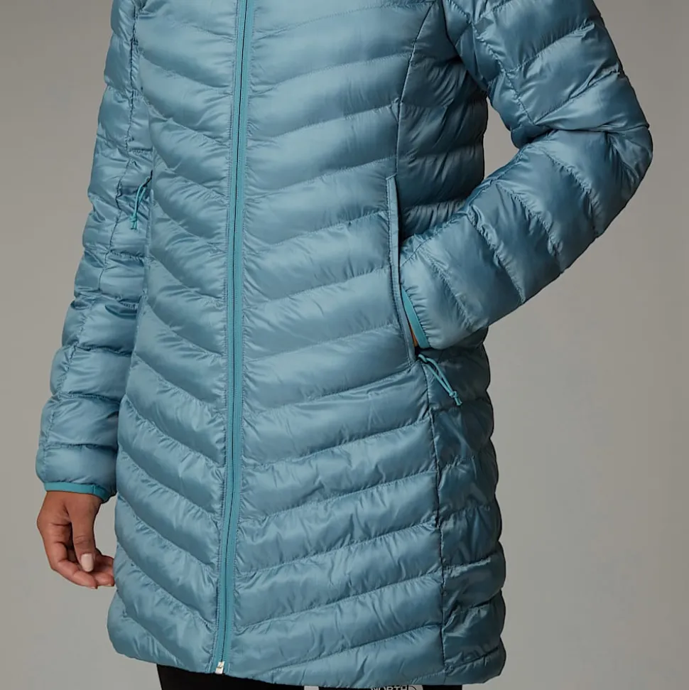 Shop The North Face Huila Parka Med Syntetisk Isolering Til Damer Algae Blue