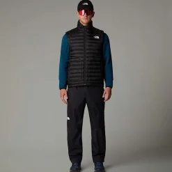 Shop The North Face Huila Vest Med Syntetisk Isolering Til Herrer TNF Black-Asphalt Grey-NPF