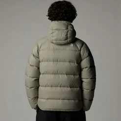 Hot The North Face Hydrenalite Dunjakke Med Hætte Til Herrer Clay Grey