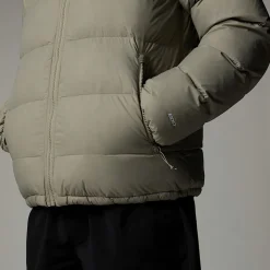 Hot The North Face Hydrenalite Dunjakke Med Hætte Til Herrer Clay Grey