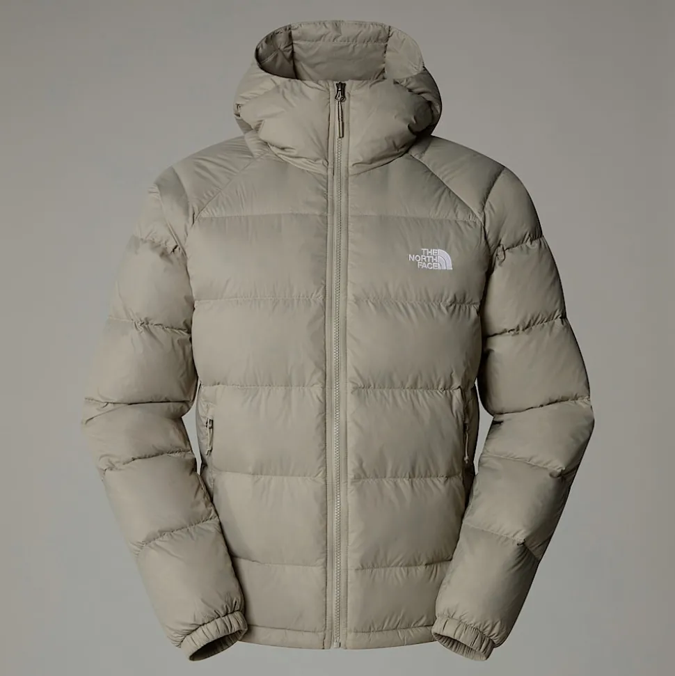 Hot The North Face Hydrenalite Dunjakke Med Hætte Til Herrer Clay Grey