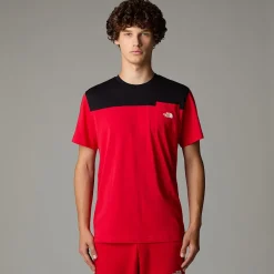 Clearance The North Face Icon T-shirt Til Herrer TNF Red-TNF Black
