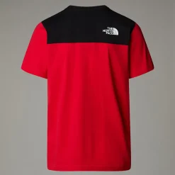 Clearance The North Face Icon T-shirt Til Herrer TNF Red-TNF Black