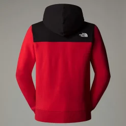 Cheap The North Face Icons Hættetrøje Med Lynlås Til Herrer TNF Red-TNF Black