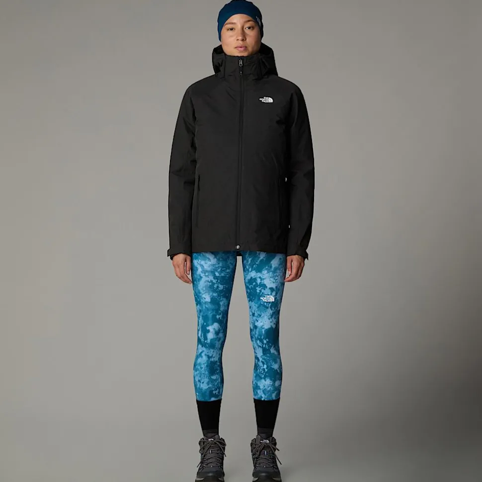 Cheap The North Face Inlux Triclimate Jakke Til Damer TNF Black Heather-TNF Black