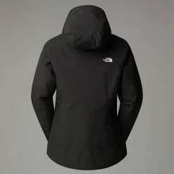 Cheap The North Face Inlux Triclimate Jakke Til Damer TNF Black Heather-TNF Black