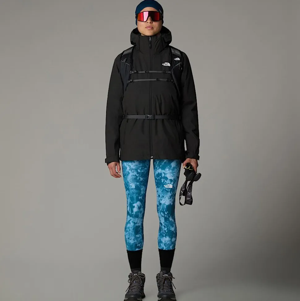 Cheap The North Face Inlux Triclimate Jakke Til Damer TNF Black Heather-TNF Black