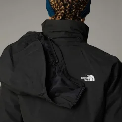 Cheap The North Face Inlux Triclimate Jakke Til Damer TNF Black Heather-TNF Black