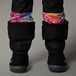 Shop The North Face Isolerede Freedom Bukser Til Piger Radiant Poppy Blowing Wind Print