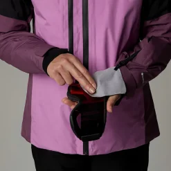 Cheap The North Face Isoleret Dawnstrike GORE-TEX® Jakke Til Damer TNF Black-Dragonfruit-Midnight Mauve